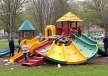 playground desaba em Vespasiano
