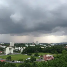 alerta amarelo de tempestade