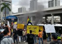 terminal de ônibus Morro Alto