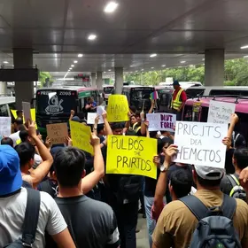 manifestação terminal de ônibus