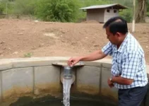 falta d'água em Vespasiano