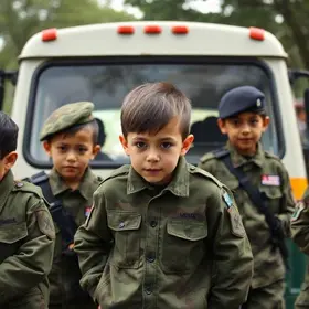 agressão em colégio militar