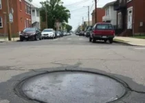 rua esburacada