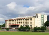 problemas estruturais em complexo esportivo