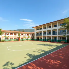 quadra poliesportiva coberta
